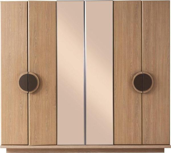 Dakota 6 Kapaklı Gardırop %100 Mdf | Ücretsiz Teslimat Ve Kurulum Avm 24 - Image 1