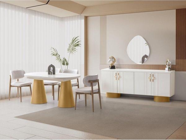 Montana Yemek Odası Takımı %100 Mdf | Ücretsiz Teslimat Ve Kurulum Avm 24 - Image 1