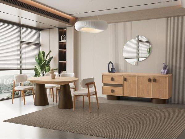 Boston Yemek Odası Takımı %100 Mdf | Ücretsiz Teslimat Ve Kurulum Avm 24 - Image 1