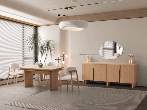 Alaska Yemek Odası Takımı %100 Mdf | Ücretsiz Teslimat Ve Kurulum Avm 24 - Image 1