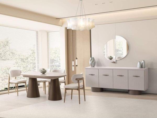 Kansas Yemek Odası Takımı %100 Mdf | Ücretsiz Teslimat Ve Kurulum Avm 24 - Image 1
