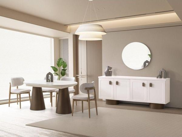 Oregon Yemek Odası Takımı %100 Mdf | Ücretsiz Teslimat Ve Kurulum Avm 24 - Image 1