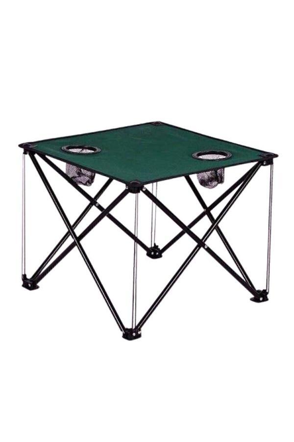 Katlanır Kamp Masası 47 Cm Yeşil - Image 1