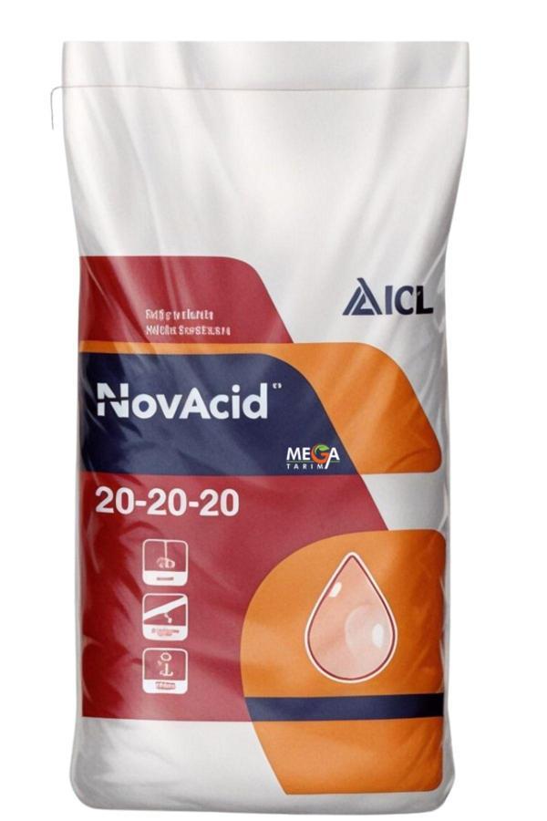 Icl Novacid 20 20 20 Gübre Bor,Ç,Nko,Demir Vs. 5 Kg - Image 1