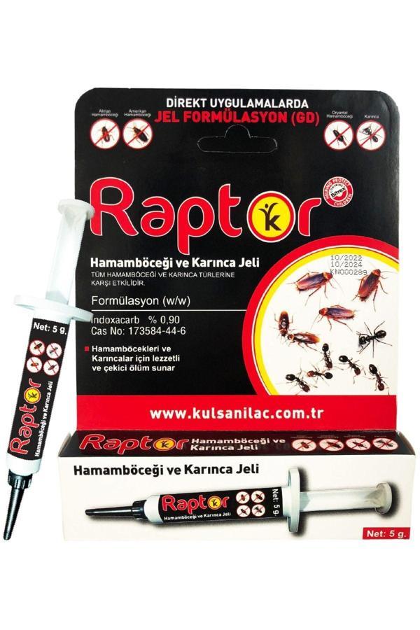 Kulsan Raptor Hamam Böceği Jeli Karınca Jeli 5 G Raptor 5 Gr - Image 1