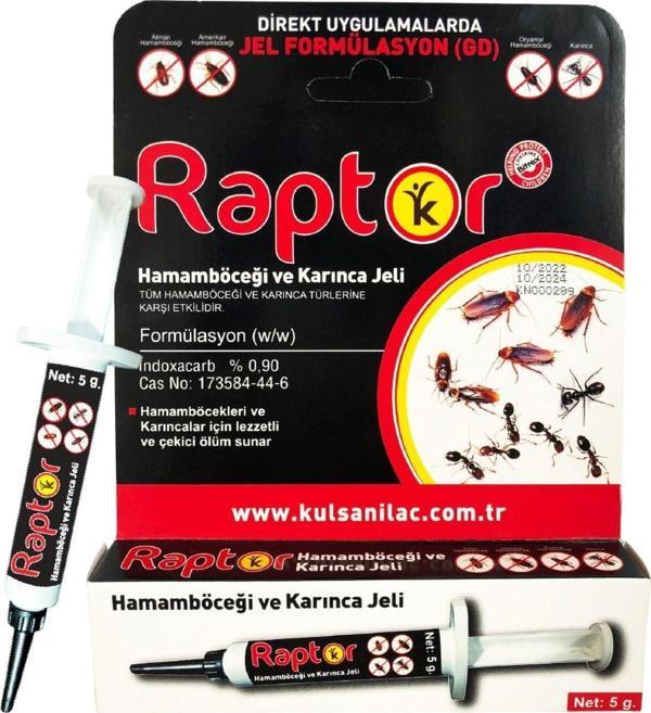Kulsan Raptor Hamam Böceği Jeli Karınca Jeli 5 G Raptor 5 Gr - Image 1