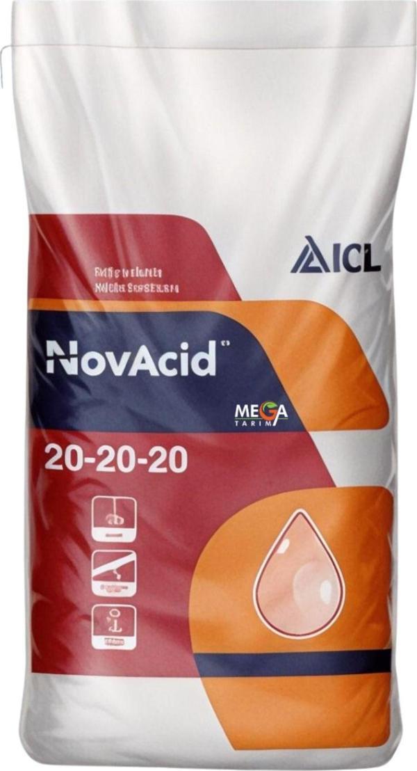 Icl Novacid 20 20 20 Npk Gübre Taban,Damlama,Yapraktan 10 Kg - Image 1