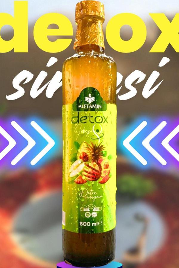 Alftamin Detox Sirkesi Doğal Fermantasyon 500 Ml - Image 1
