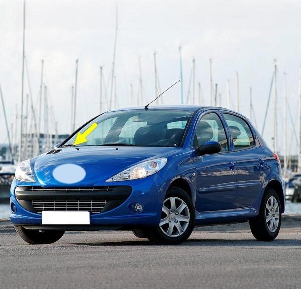 Peugeot 206+ Plus 2009-2013 Ön Cam Sağ Yolcu Taraf Silecek Kolu - Image 1