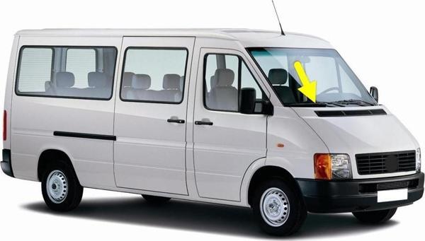 VW LT35 Volt 1996-2007 Ön Cam Sağ Silecek Kolu 2D1955408 - Image 1