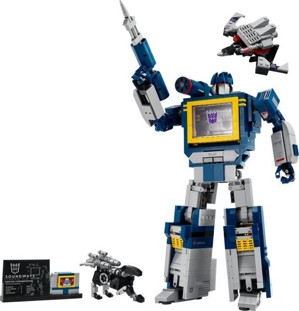 LEGO10358  Icons Transformers: Soundwave - Image 1