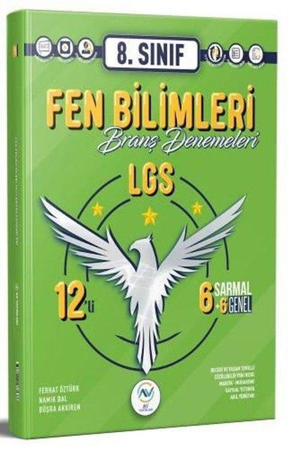 2023 8.Sınıf LGS Fen Bilimleri 12'li Deneme - Av Yayınları - Image 1