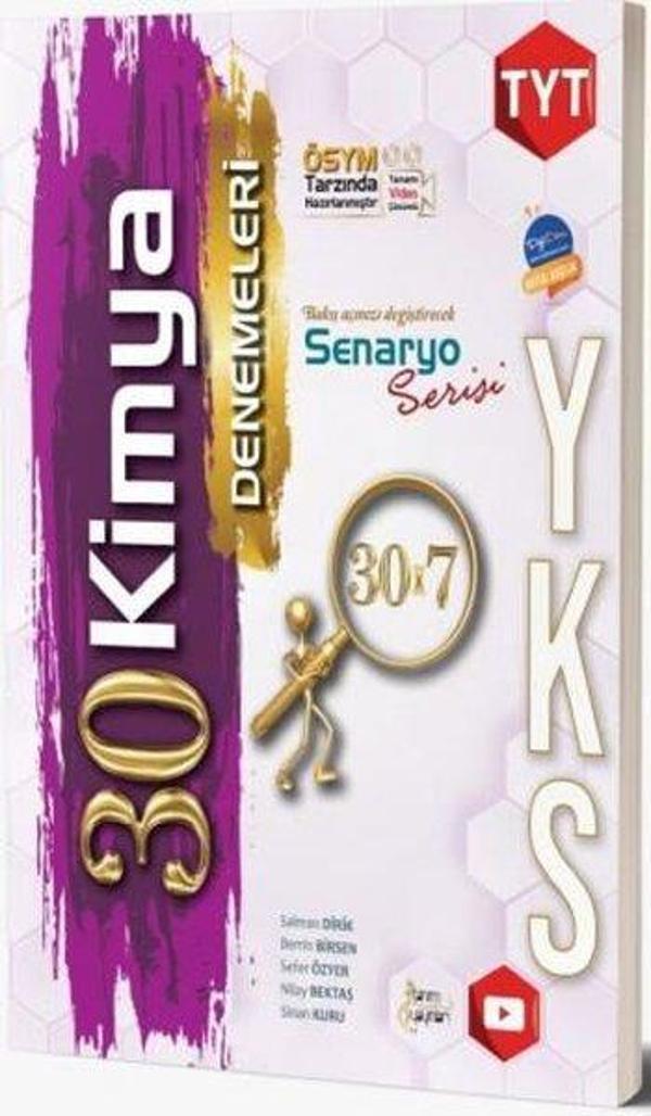2023 YKS TYT Kimya Senaryo 30 x 7 Deneme - Tanım Yayınları - Image 1