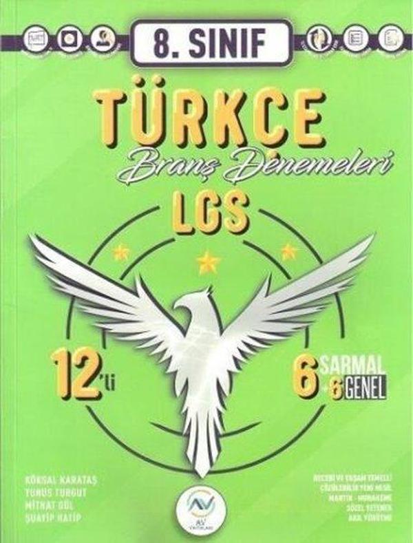2023 8.Sınıf LGS Türkçe 12'li Deneme - Av Yayınları - Image 1