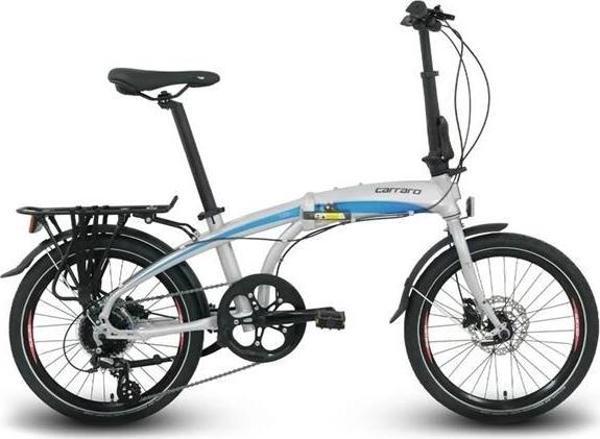CARRARO FLEXI 108 HD KATLANIR BİSİKLET 320H V 20 JANT 8 VİTES GÜMÜŞ TURKUAZ BUKALEMUN SİYAH KIRMIZI - Image 1