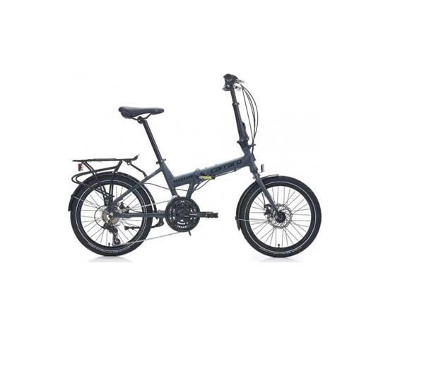 CARRARO FLEXI 121D KATLANIR BİSİKLET 350H MD 20 JANT 21 VİTES  MAT STORM-GRİ-SİYAH - Image 1