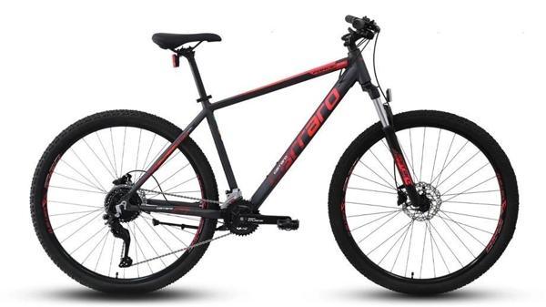 CARRARO FORCE 770C ERKEK DAĞ BİSİKLETİ 482H HD 27.5 JANT 18 VİTES GÜMÜŞ MAT ANTRASİT KIRMIZI GÜMÜŞ - Image 1