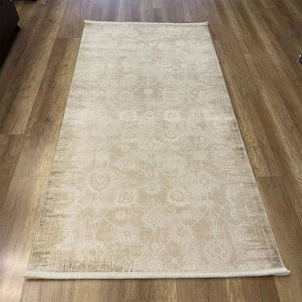 Hoom Rugs Decor 1135 Vizon Yün Tuşeli Pamuk Taban Halı - Image 1