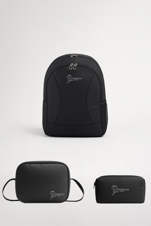 Louisiana Polo Okul Seti – Çanta + Termal Beslenme + Kalemlik + Beyaz 2455 - Image 1