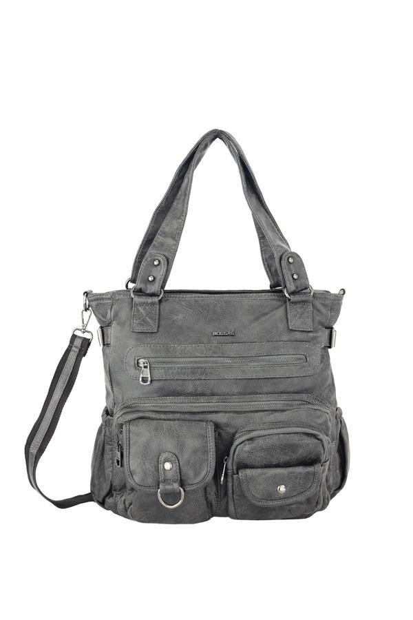 Bolsas Kadın Omuz Çanta Gri 1035 - Image 1