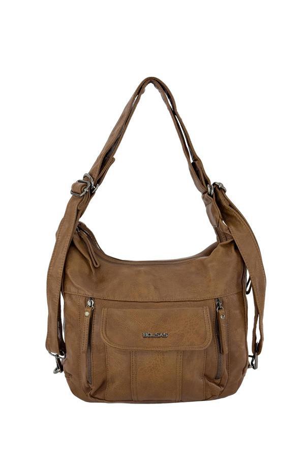 Bolsas Kadın Omuz ve Sırt  Çanta Taba 1037 - Image 1