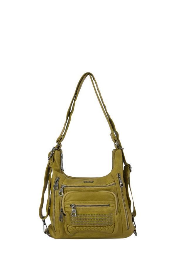Bolsas Kadın Omuz ve Sırt  Çanta Hardal 1029 - Image 1
