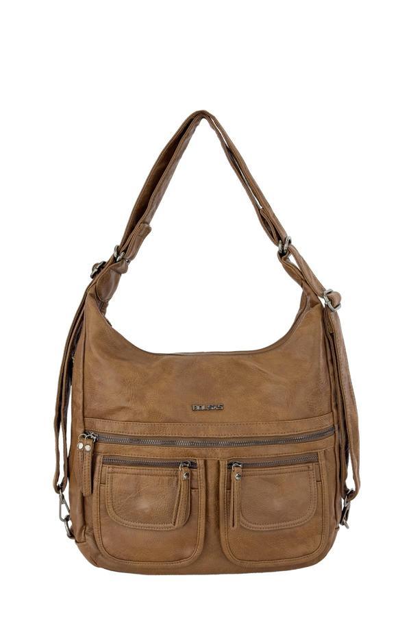 Bolsas Kadın Omuz ve Sırt  Çanta Taba 1038 - Image 1