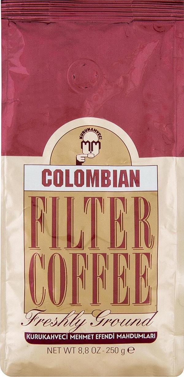 Kuru Kahveci Mehmet Efendi Colombian Filtre Kahve 4x250 gr - Image 1