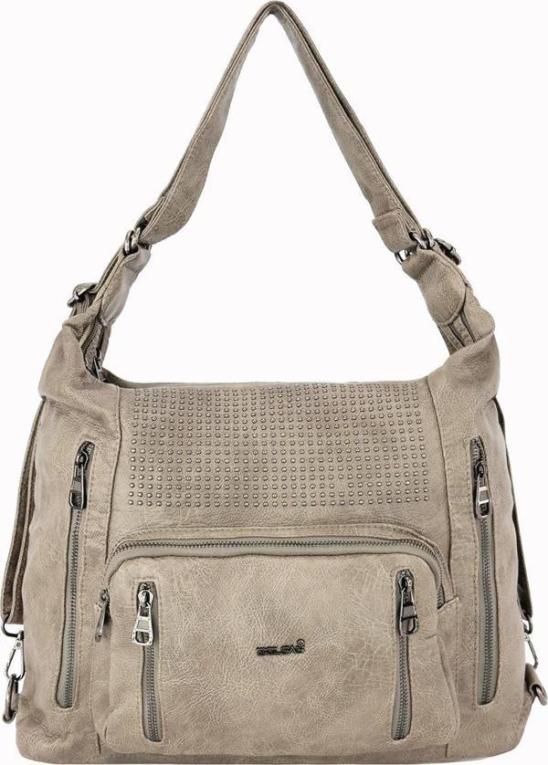 Bolsas Kadın Omuz ve Sırt  Çanta Vizon 1032 - Image 1
