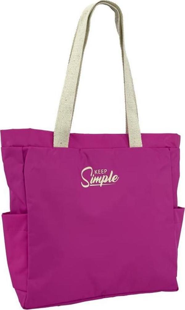 Keep Simple Kadın Çanta Kumaş Pembe 7008 - Image 1