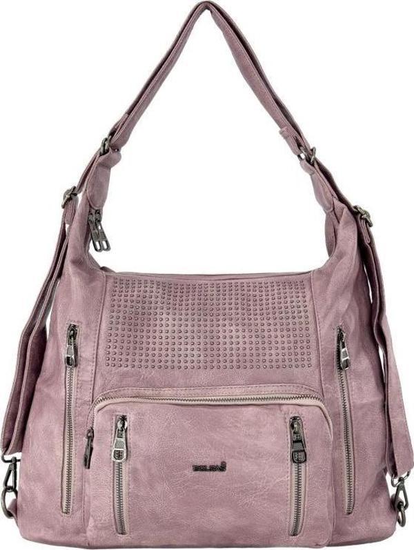 Bolsas Kadın Omuz ve Sırt  Çanta Pudra 1032 - Image 1