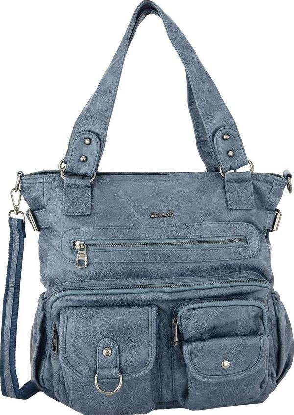 Bolsas Kadın Omuz Çanta Mavi 1035 - Image 1