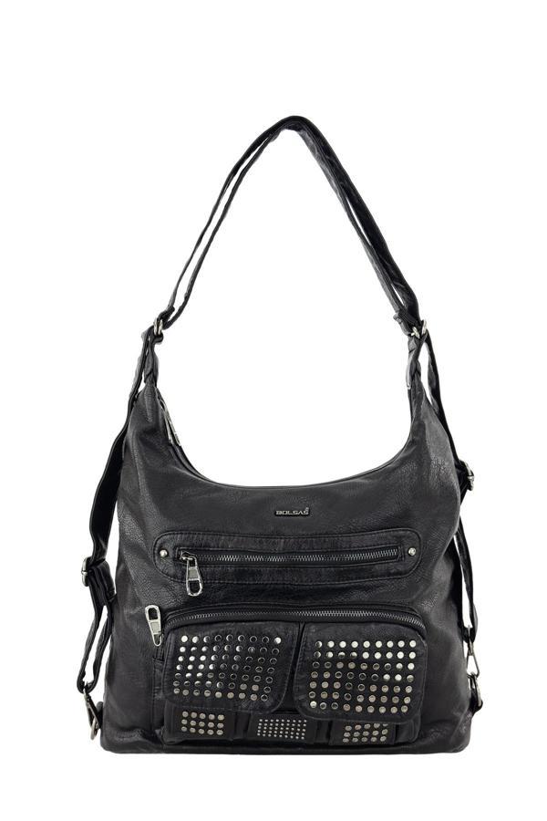 Bolsas Kadın Omuz ve Sırt  Çanta Siyah 1033 - Image 1