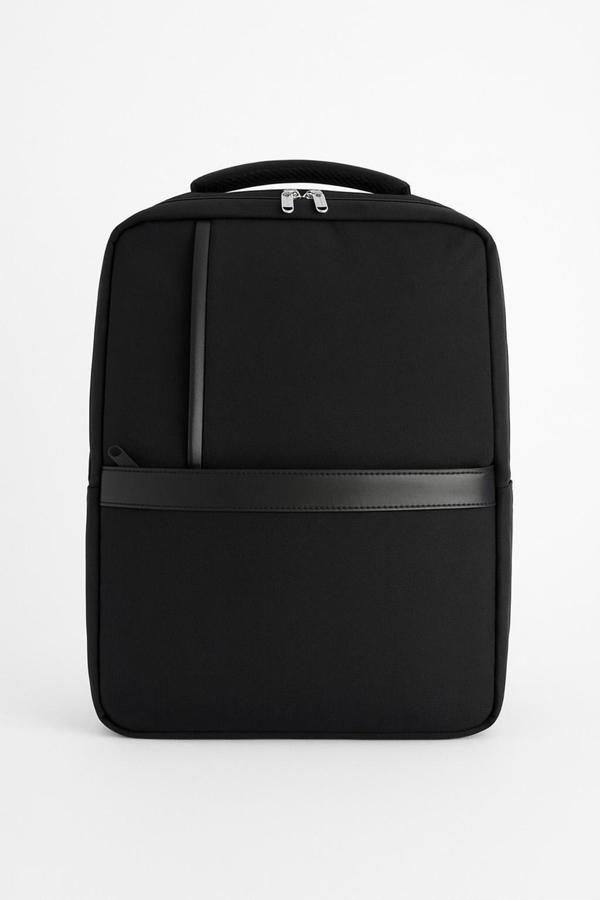 3 Bölmeli Okul Sırt Çantası (Laptop Bölmeli) Siyah 2122 - Image 1