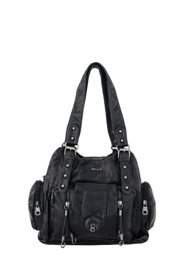 Bolsas Kadın Omuz Çanta Siyah 1034 - Image 1