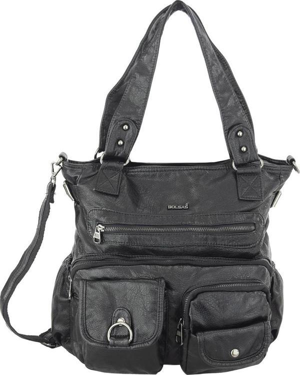 Bolsas Kadın Omuz Çanta Siyah 1035 - Image 1