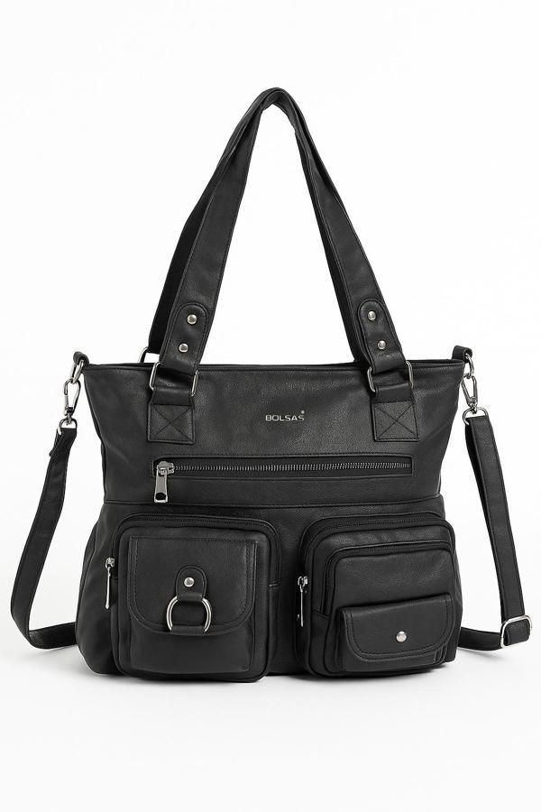 Bolsas Kadın Omuz Çanta Siyah 1035 - Image 1