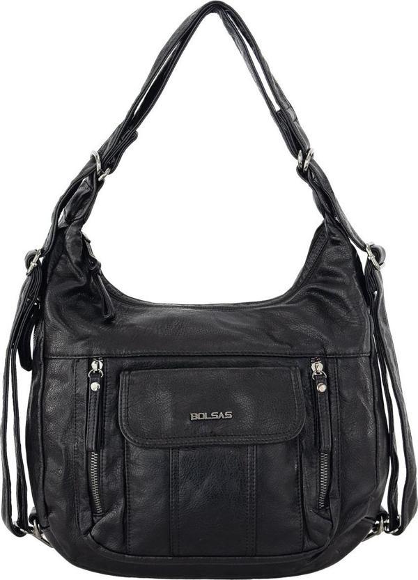 Bolsas Kadın Omuz ve Sırt  Çanta Siyah 1037 - Image 1
