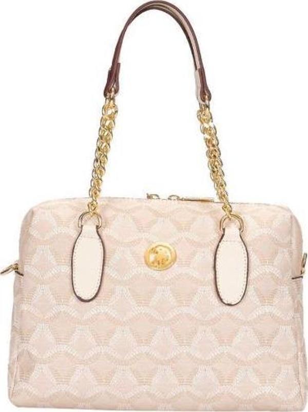 U.S. Polo Assn. Kadın Omuz Çanta Bej Us24352 - Image 1