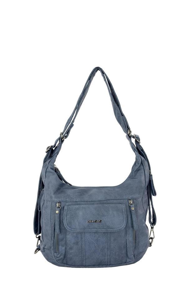 Bolsas Kadın Omuz ve Sırt  Çanta Mavi 1037 - Image 1
