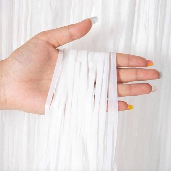 Soft Beyaz Renk Duvar ve Kapı Perdesi İthal 100x200 cm - Image 1