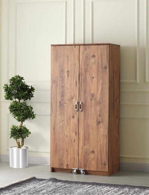 Ekonomik 2 Kapılı Mutfak Kiler Erzak Dolabı 86x50x180 - Image 1