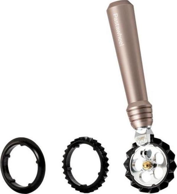 Marcato Pastawheel Makarna Hamuru Kesme Çarkı Pastel Pembe Renk - Image 1