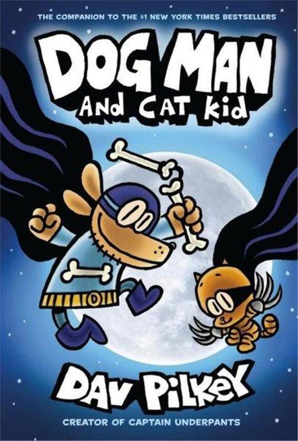 Dog Man 4: Dog Man and Cat Kid - Scholastic - Image 1