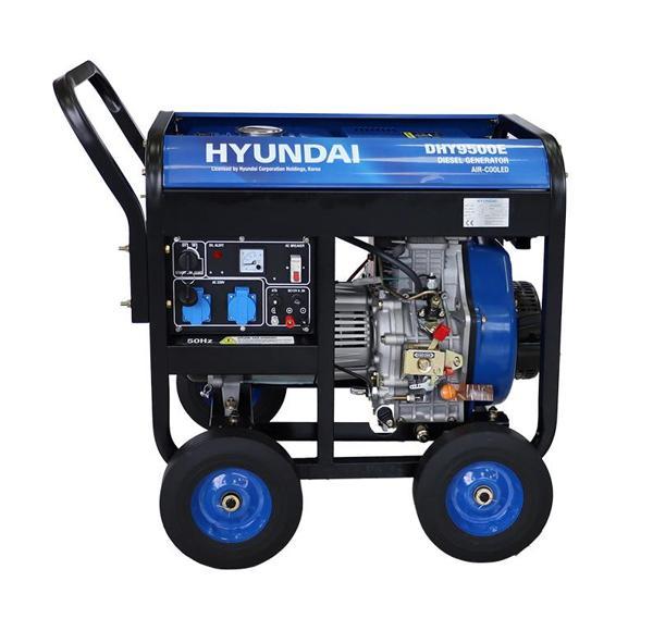 Hyundai DHY9500E Dizel Jeneratör – 7.5 kVA Güç, Yüksek Performans ve Dayanıklılık - Image 1