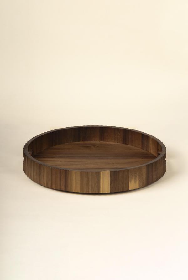 Voli Akasya Yuvarlak Tepsi 35cm - Image 1