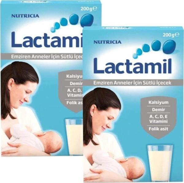 Milupa Lactamil 200 Gr Emziren Anne İçeceği 2'li - Image 1