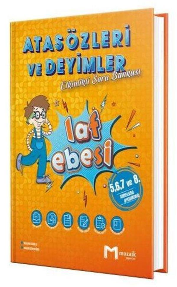 2023 8.Sınıf LGS Atasözleri ve Deyimler Soru Bankası - Mozaik - Ders Kitapları - Image 1