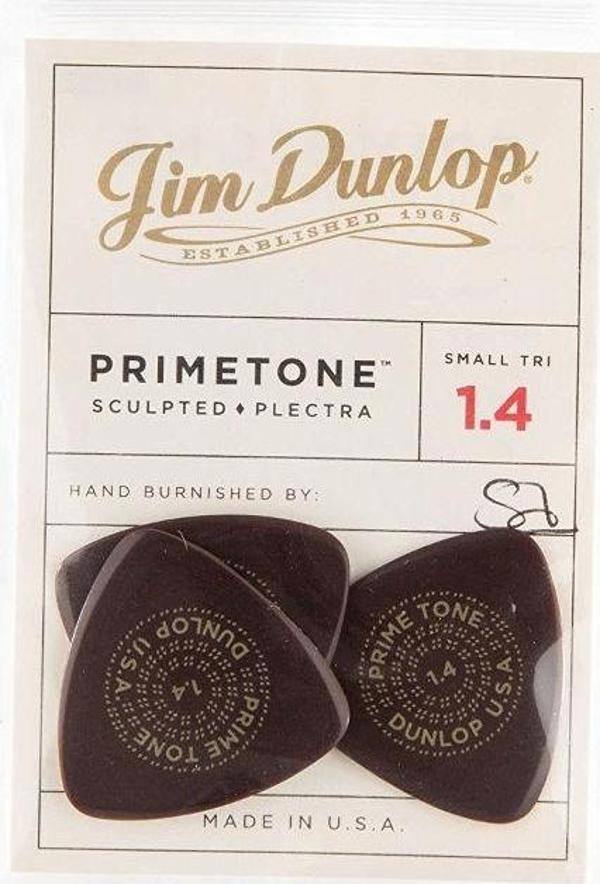 Jim Dunlop Primetone Small Triangle Smooth 3lü Pena Seti (1.40mm) - Image 1