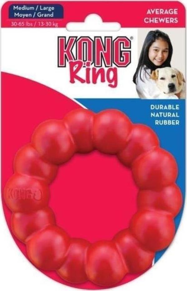 Kong Ring Köpekler için Yüzük Şeklinde Çok Amaçlı Isırma Oyuncağı M/L - Image 1